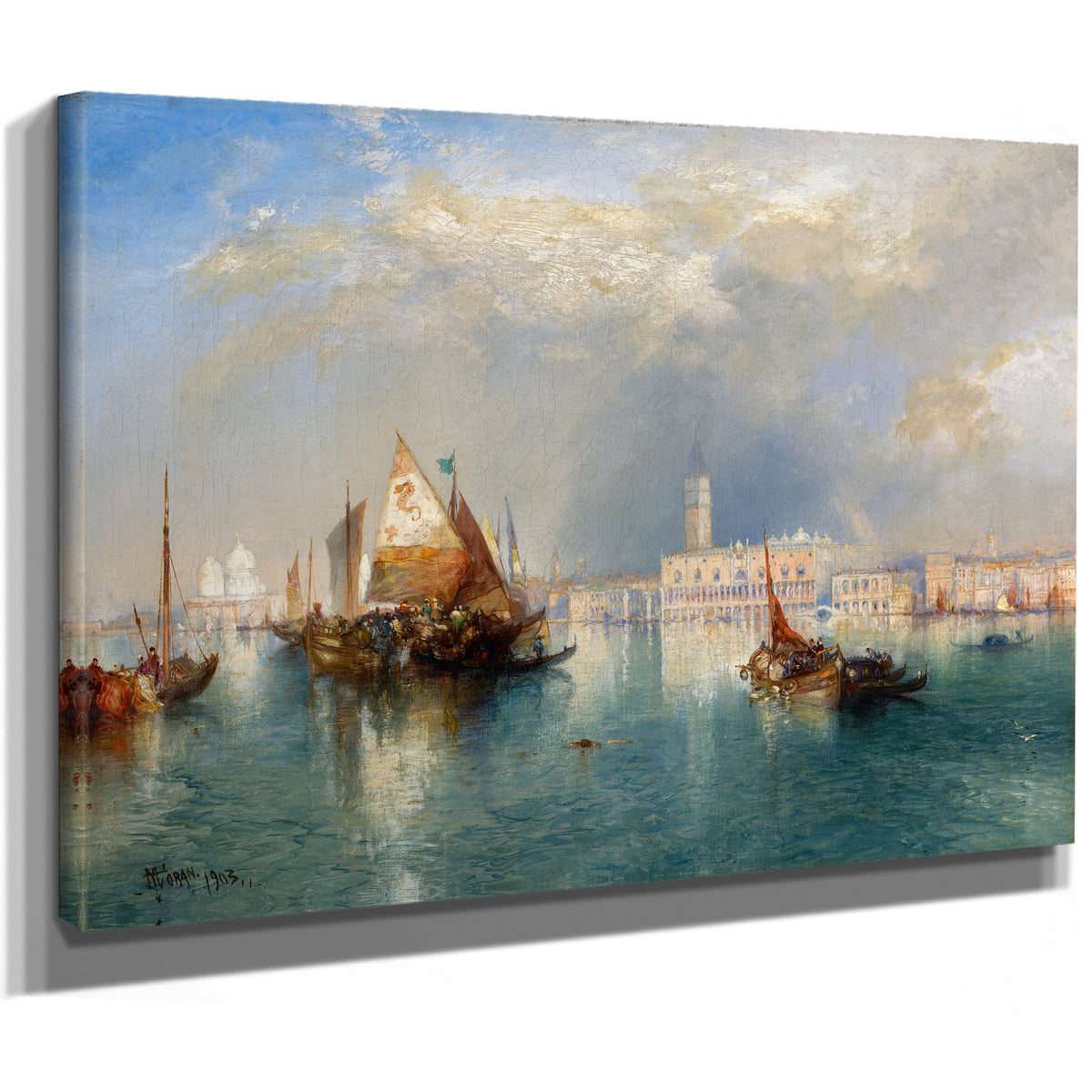 Venice 1903 02 By Thomas Moran