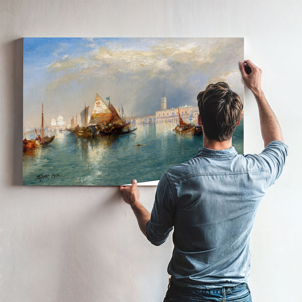 Venice 1903 02 By Thomas Moran