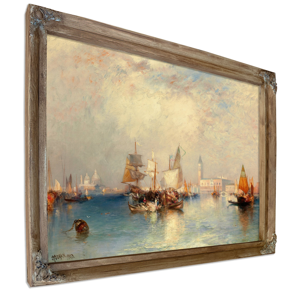Venice Grand Canal 1903 By Thomas Moran