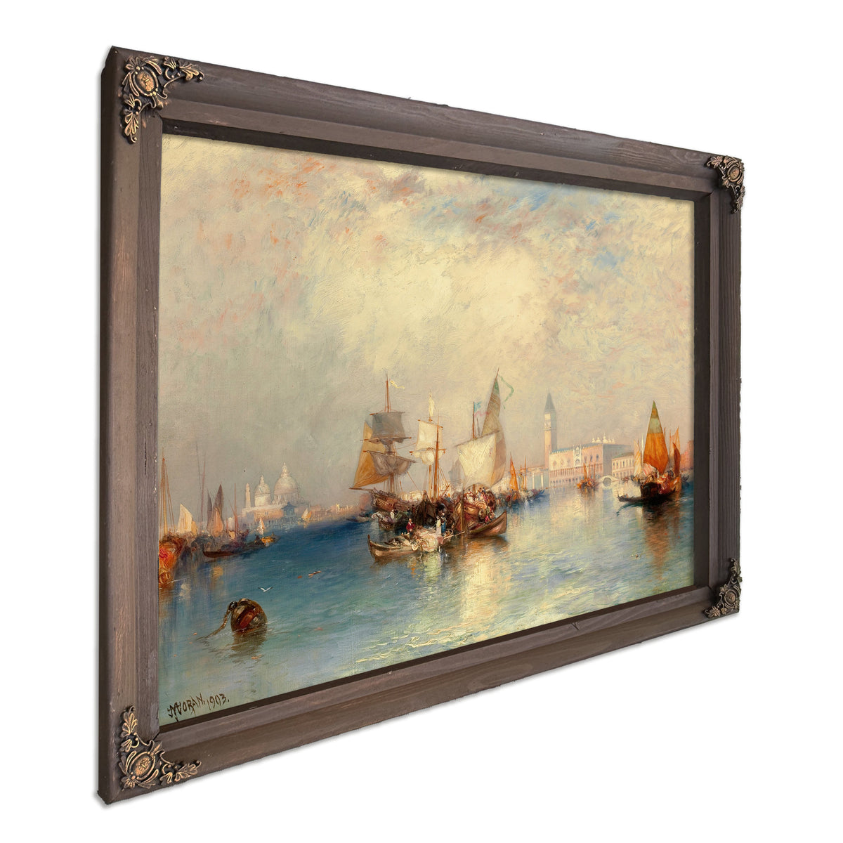 Venice Grand Canal 1903 By Thomas Moran