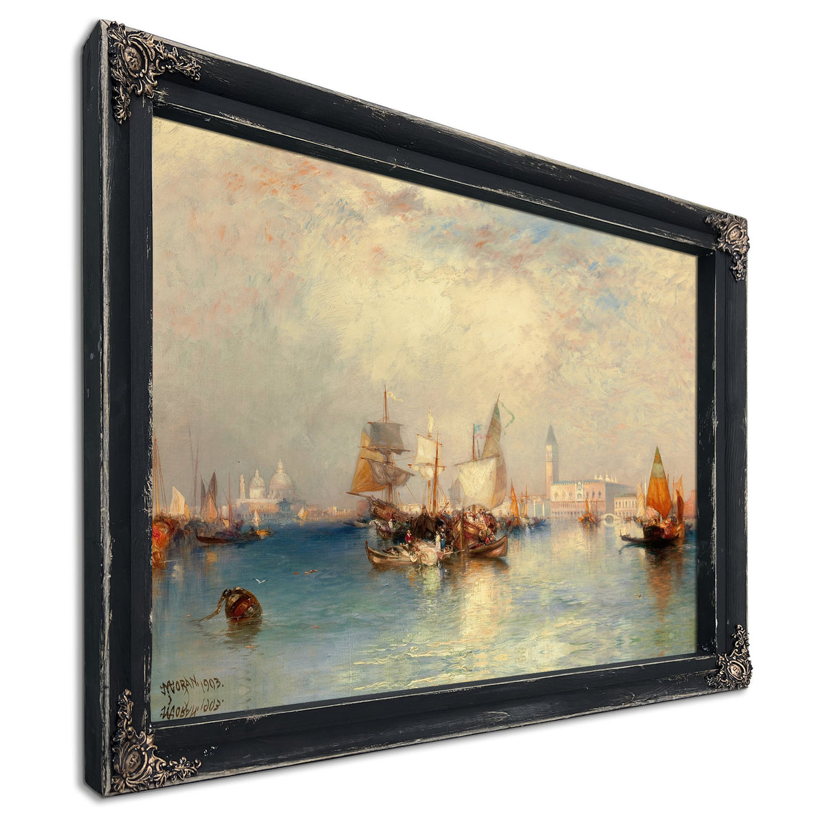 Venice Grand Canal 1903 By Thomas Moran