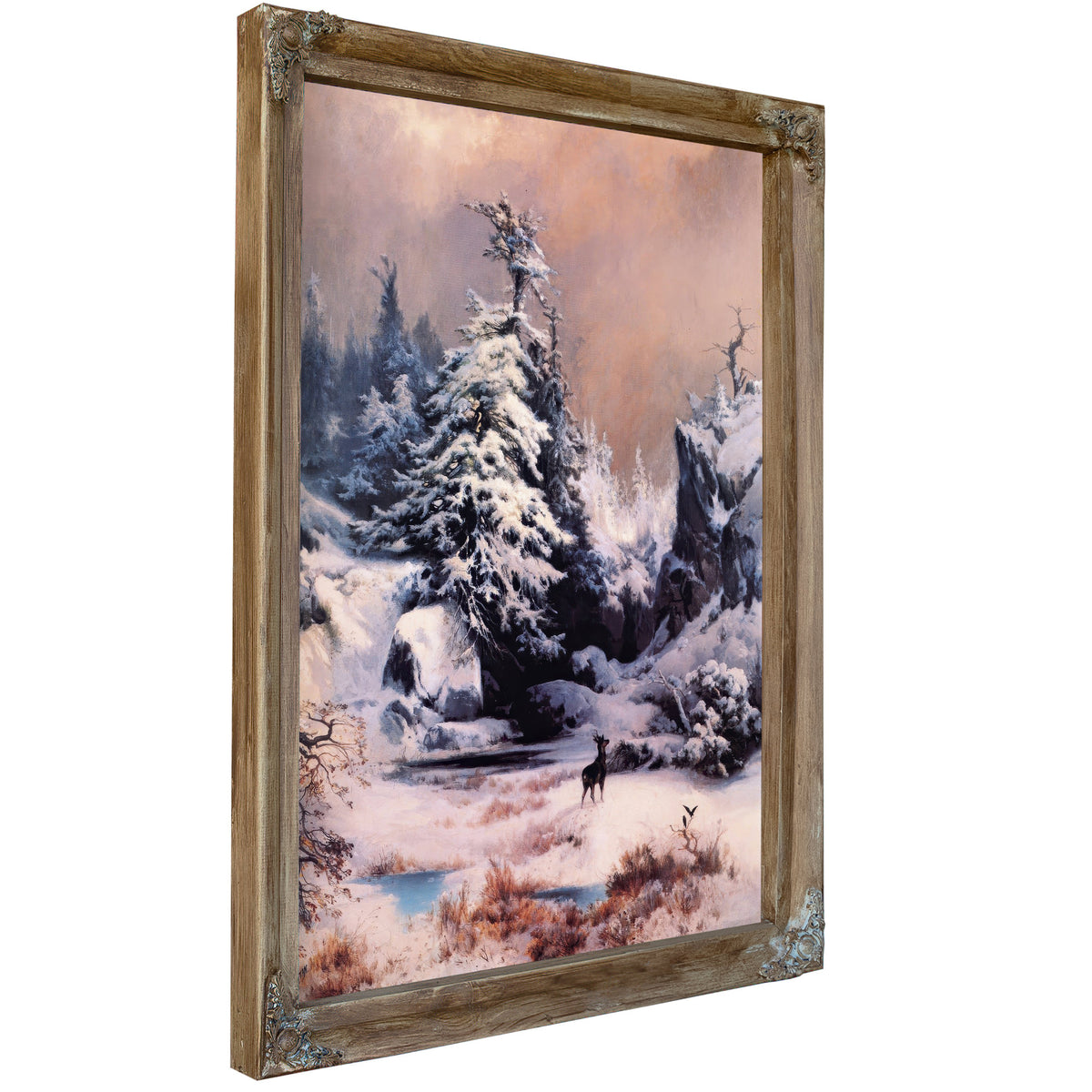 Winter the Rockies By Thomas Moran