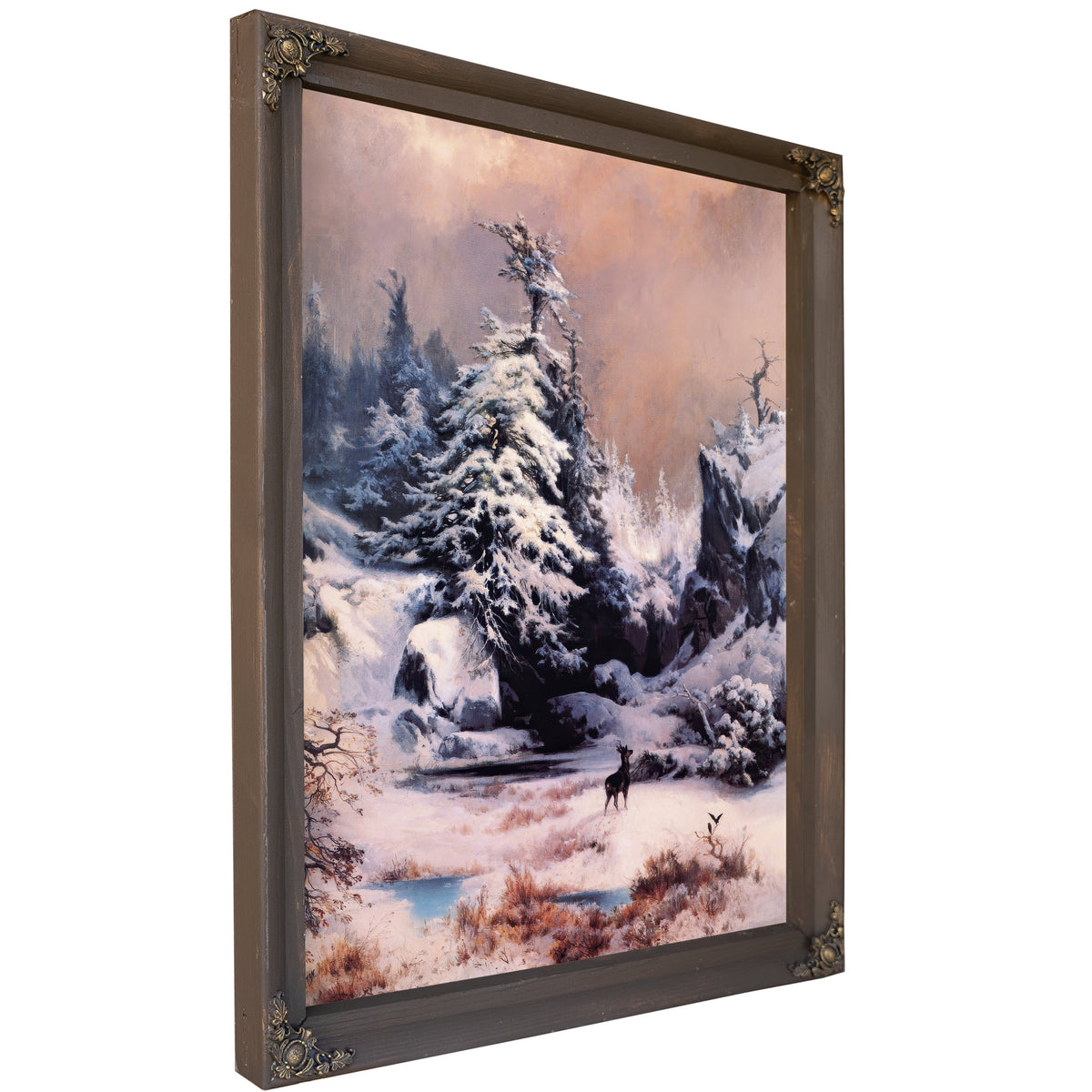 Winter the Rockies By Thomas Moran