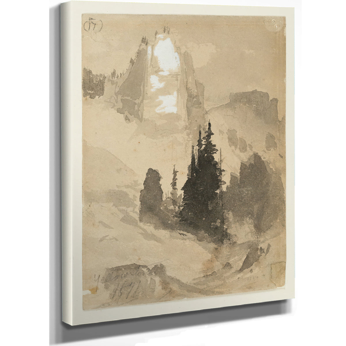 Yellowstone 0001 By Thomas Moran