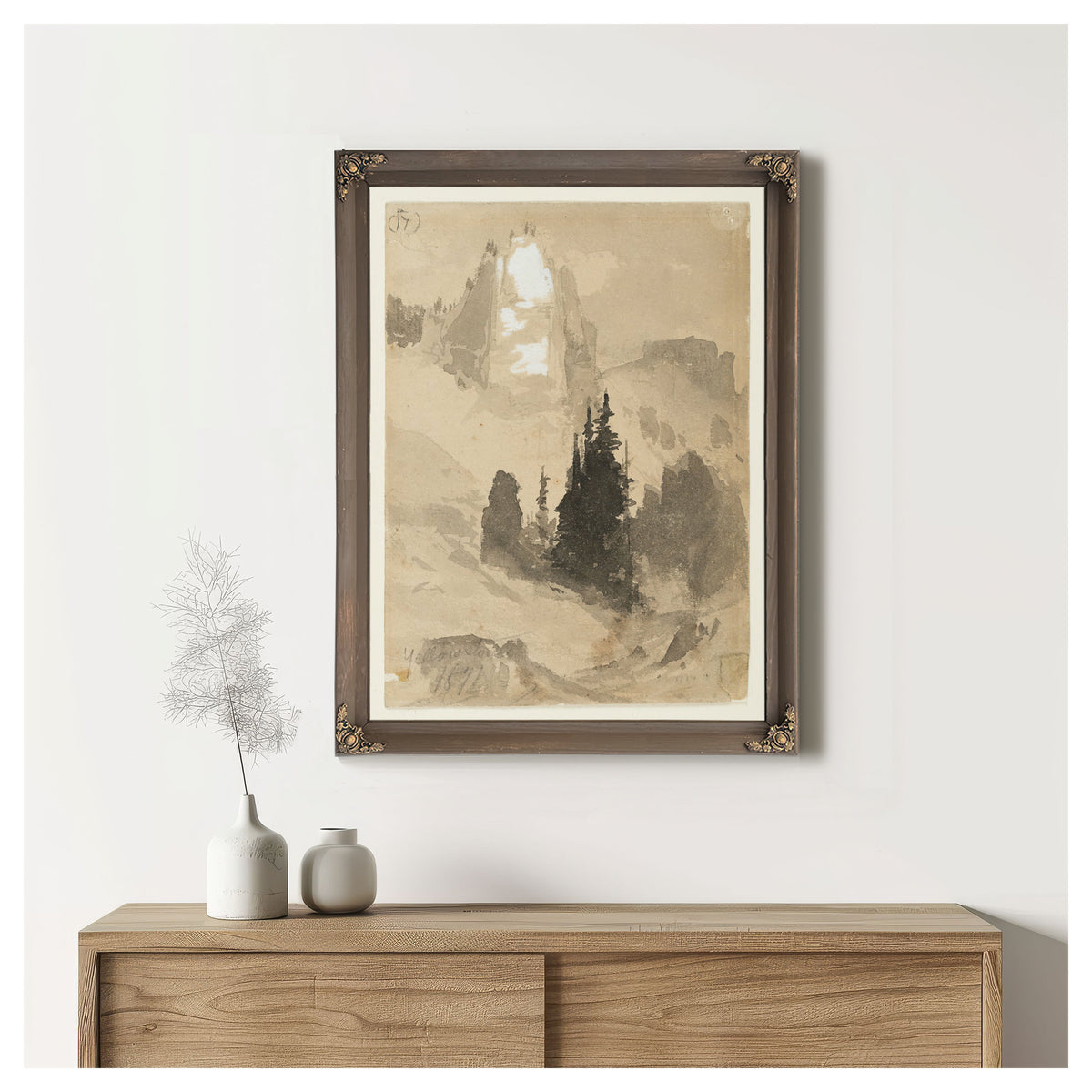 Yellowstone 0001 By Thomas Moran