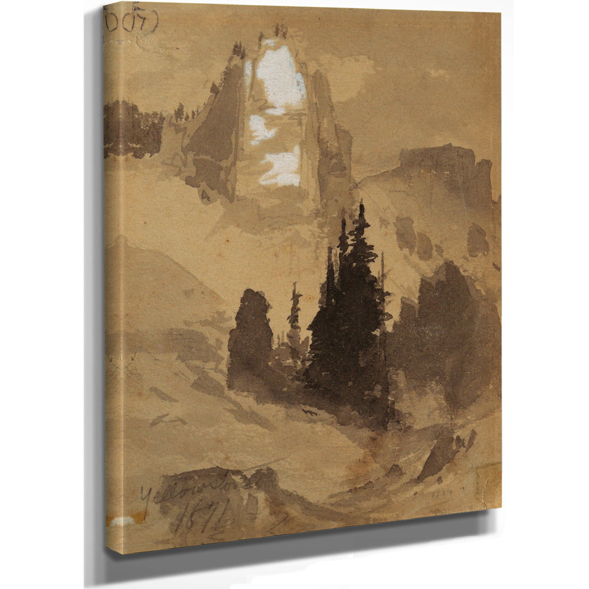 Yellowstone 02 By Thomas Moran