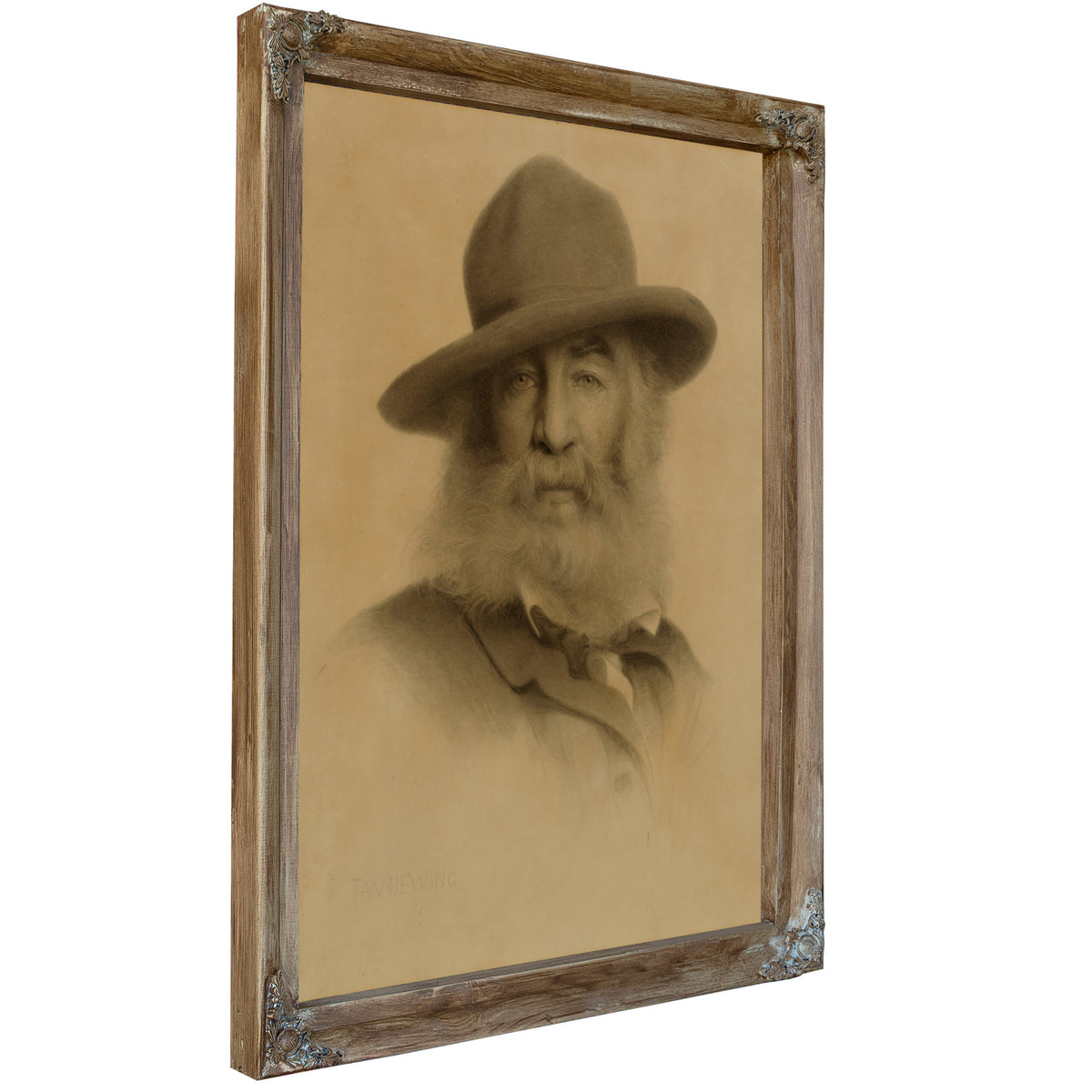 Walt Whitman 1875 By Thomas Wilmer Dewing
