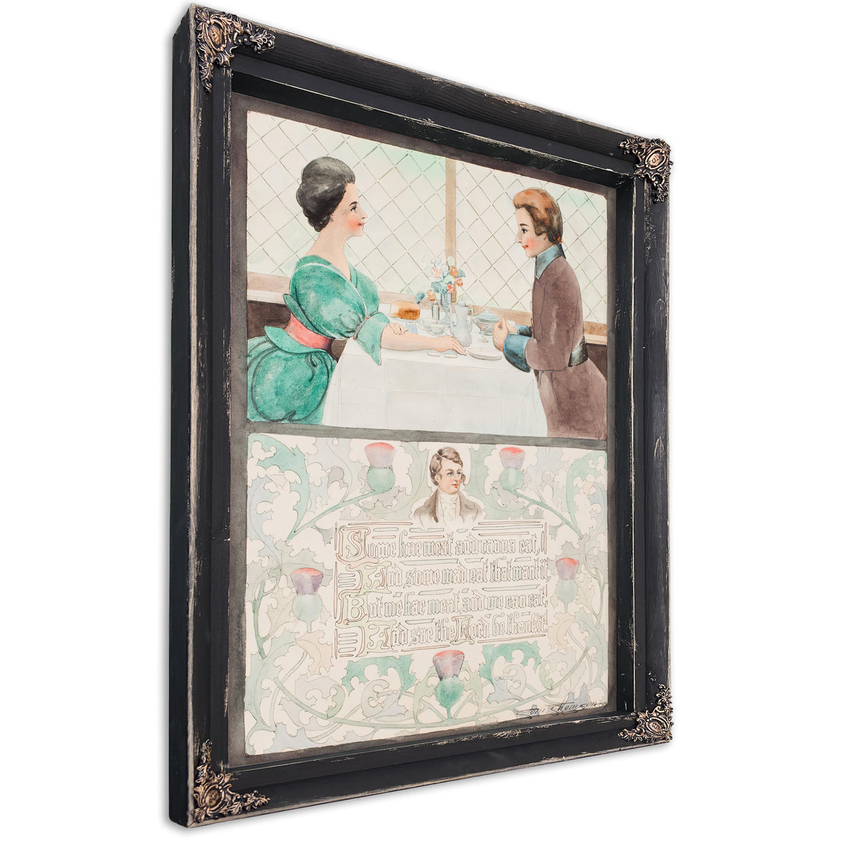 A Blessing Robert Burns 02 By Tom Thomson