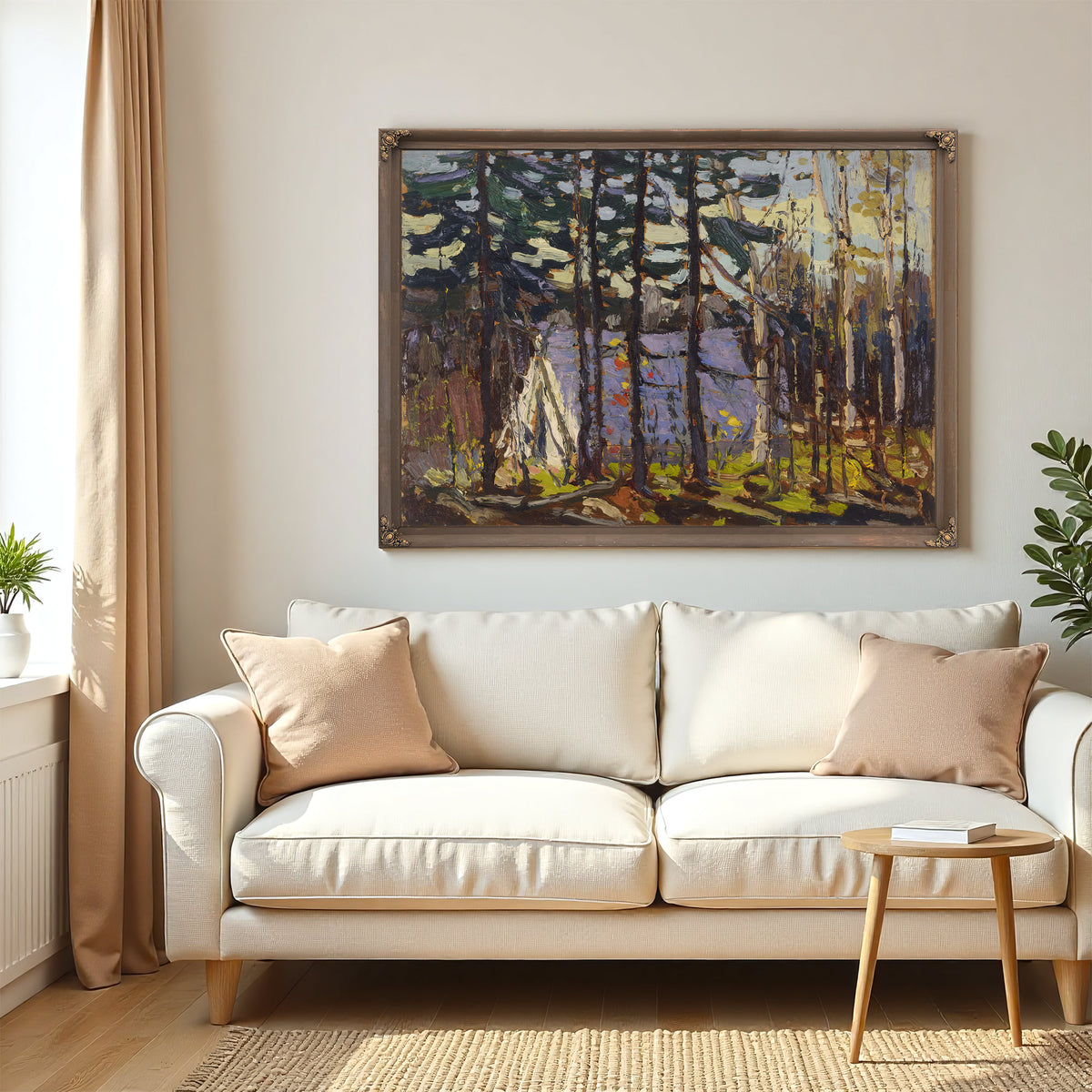 Artist S Camp Canoe Lake Algonquin 02 By Tom Thomson