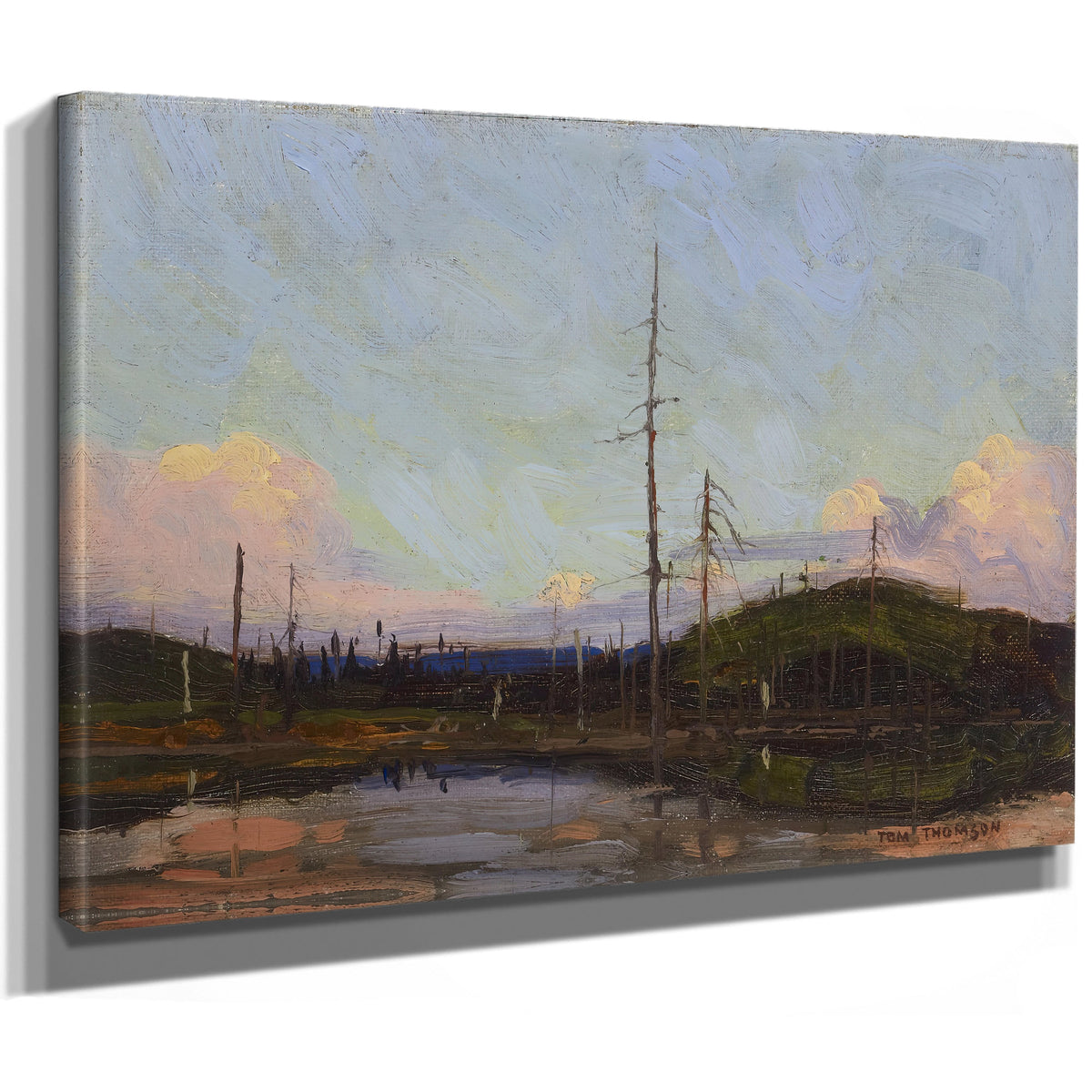 Evening 1913 02 By Tom Thomson