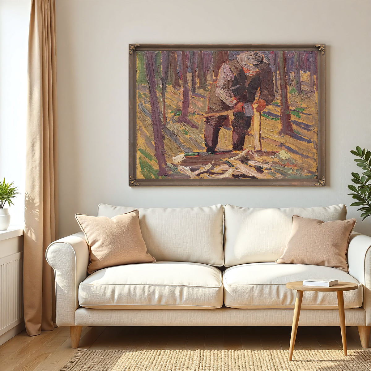 Man Axe Fall 1915 Ago L83 15 02 By Tom Thomson