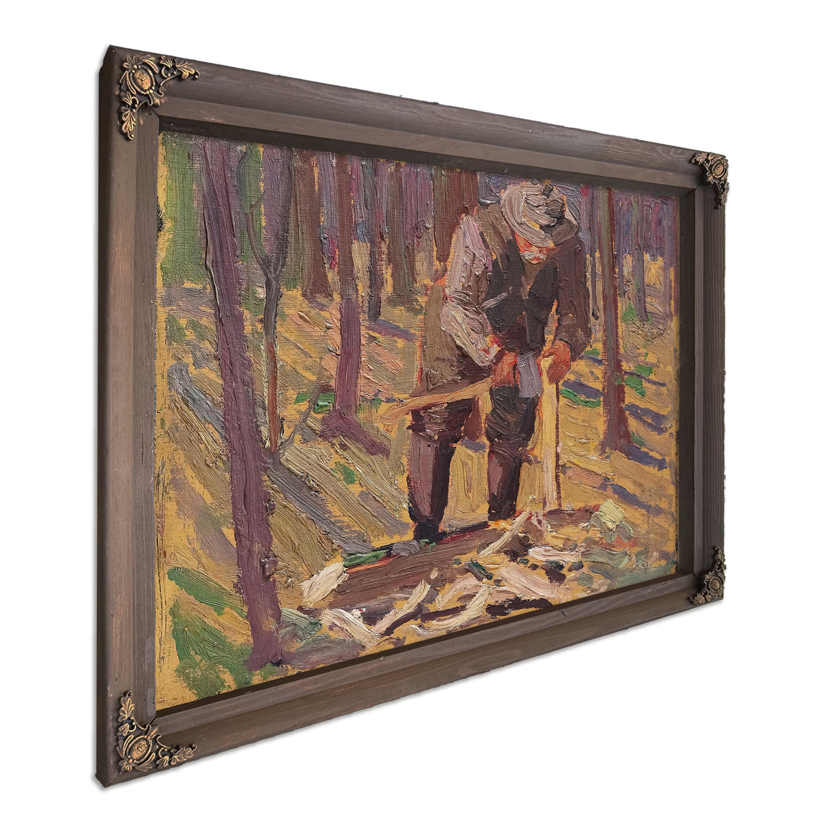 Man Axe Fall 1915 Ago L83 15 02 By Tom Thomson