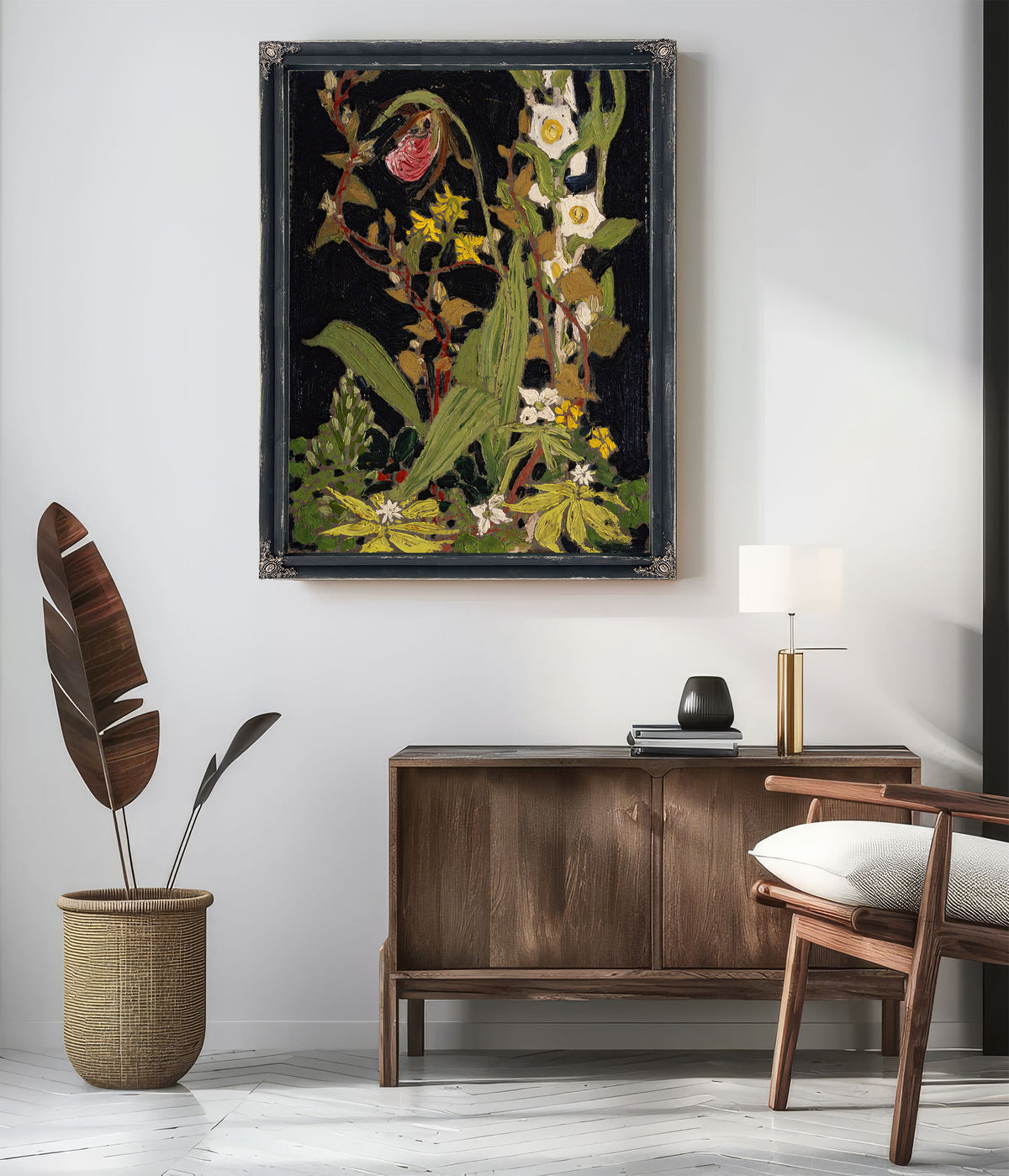 Moccasin Flower 02 By Tom Thomson