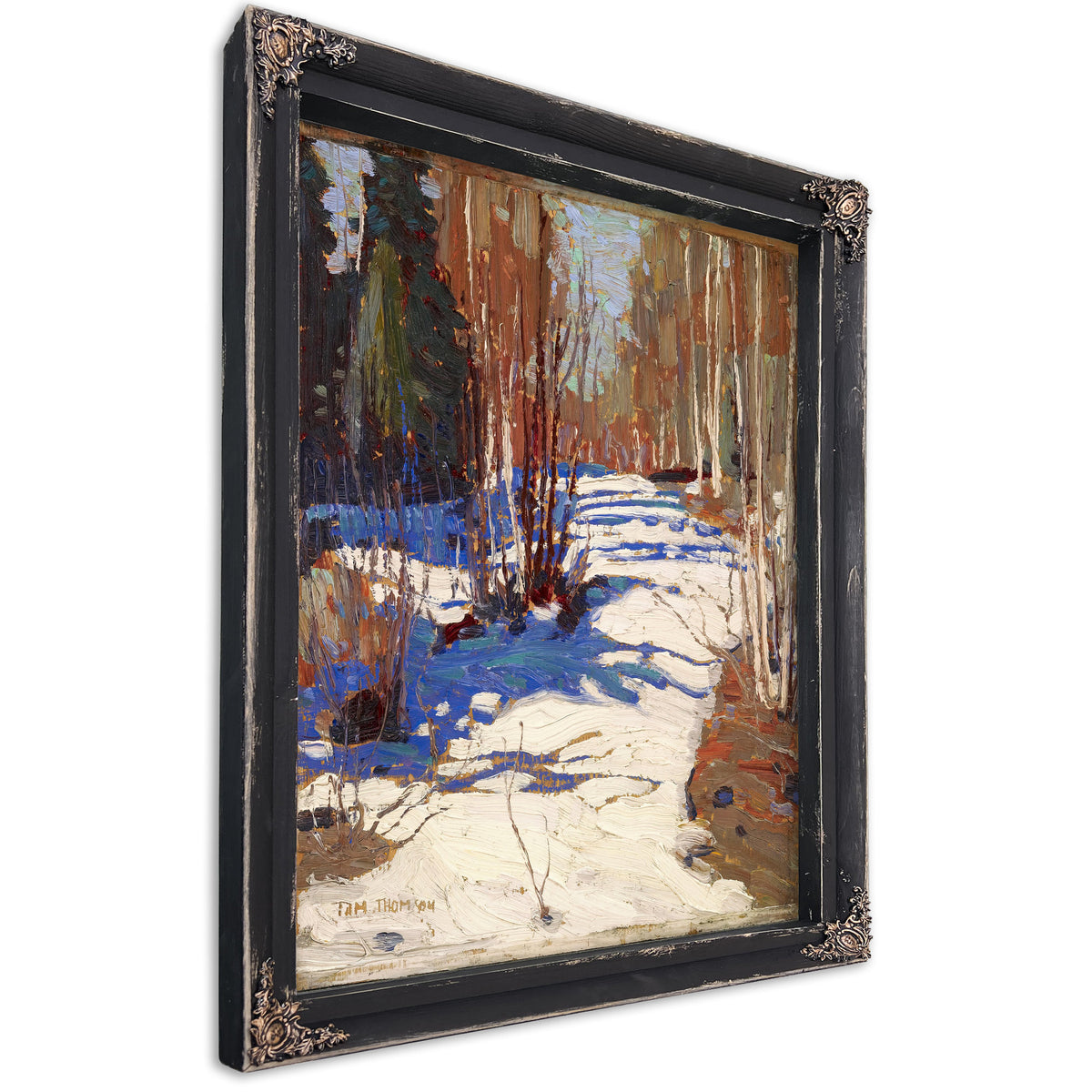 Path Behind Mowat Lodge 02 By Tom Thomson