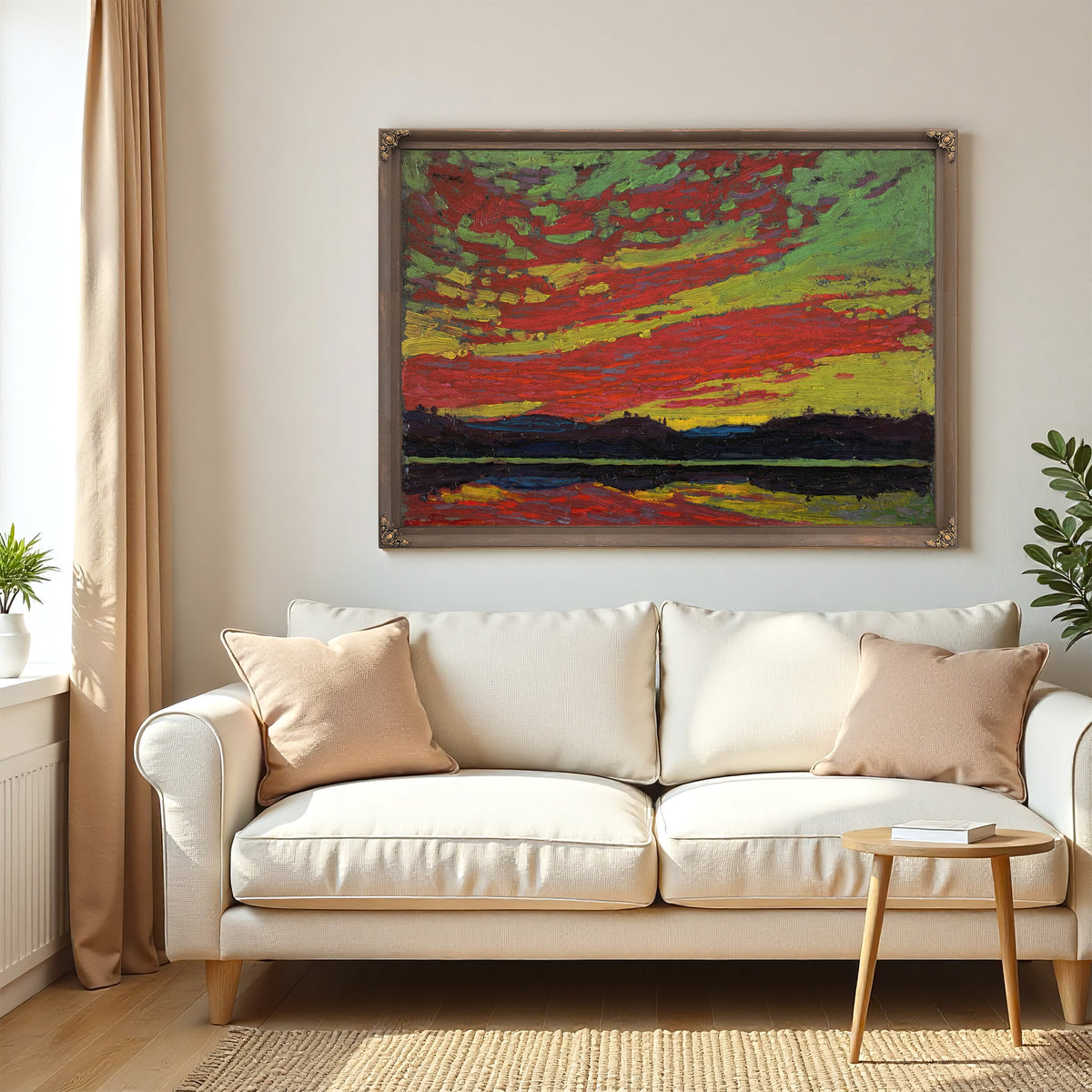 Sunset 02 By Tom Thomson