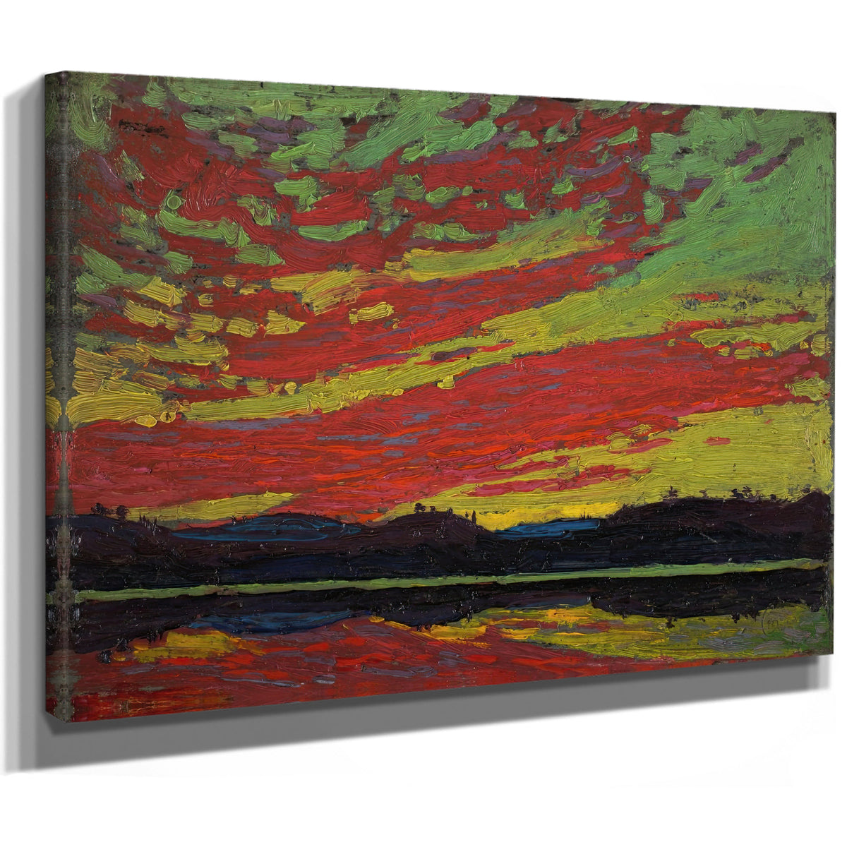 Sunset 02 By Tom Thomson