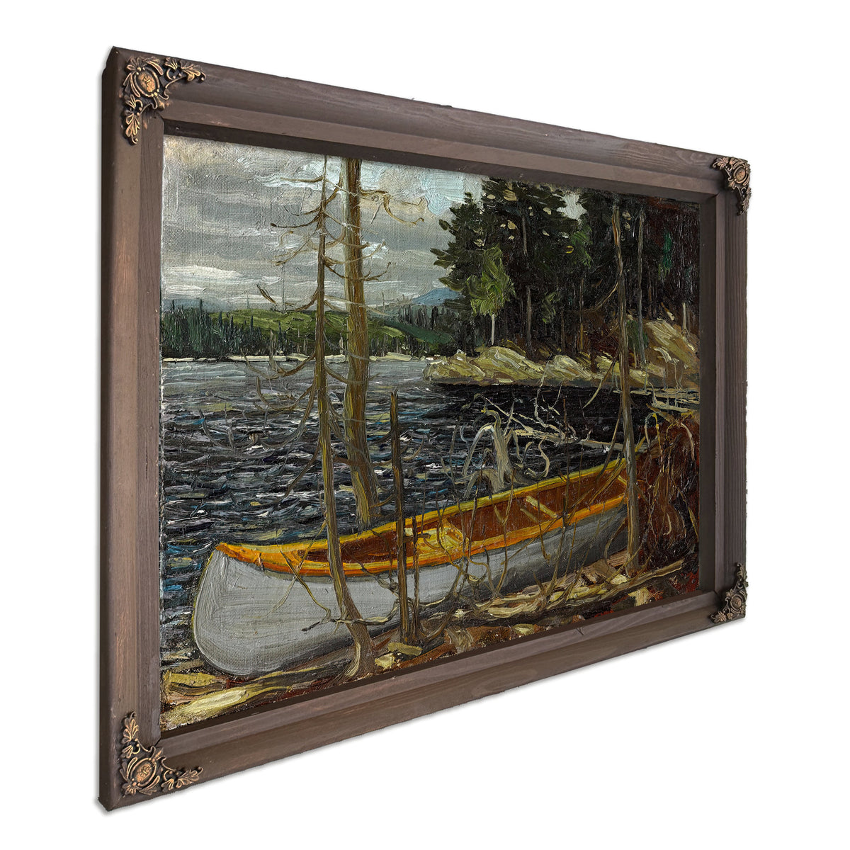 The Canoe 02 By Tom Thomson