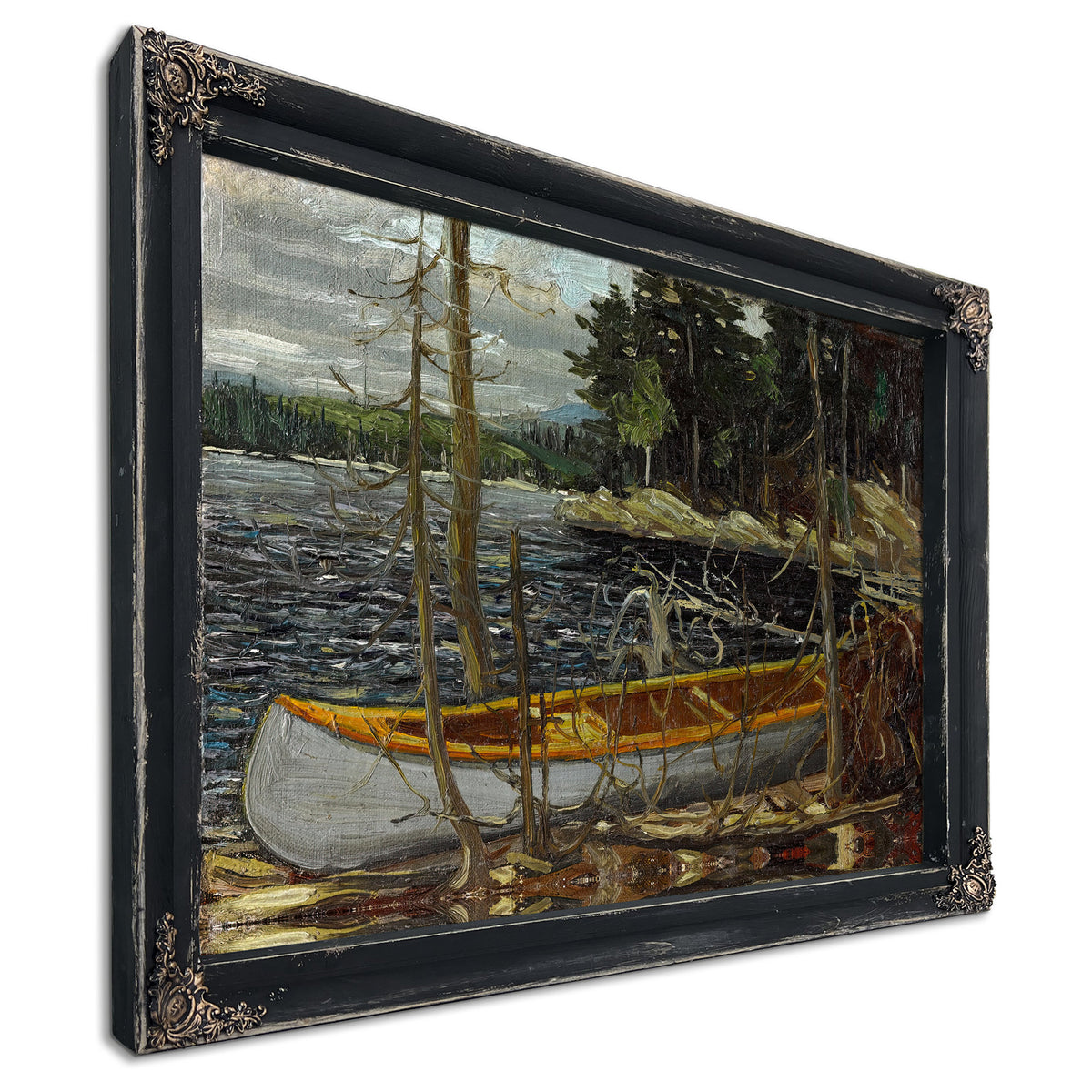 The Canoe 02 By Tom Thomson