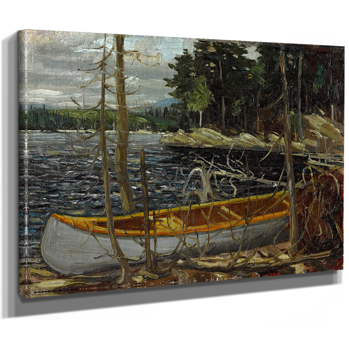 The Canoe 02 By Tom Thomson