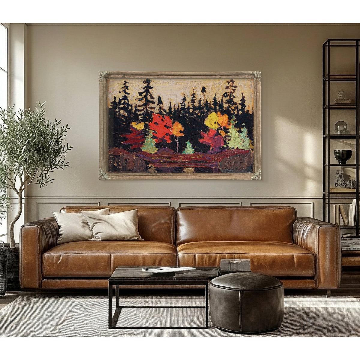 Thomson Black Spruce Maple Google Art 02 By Tom Thomson