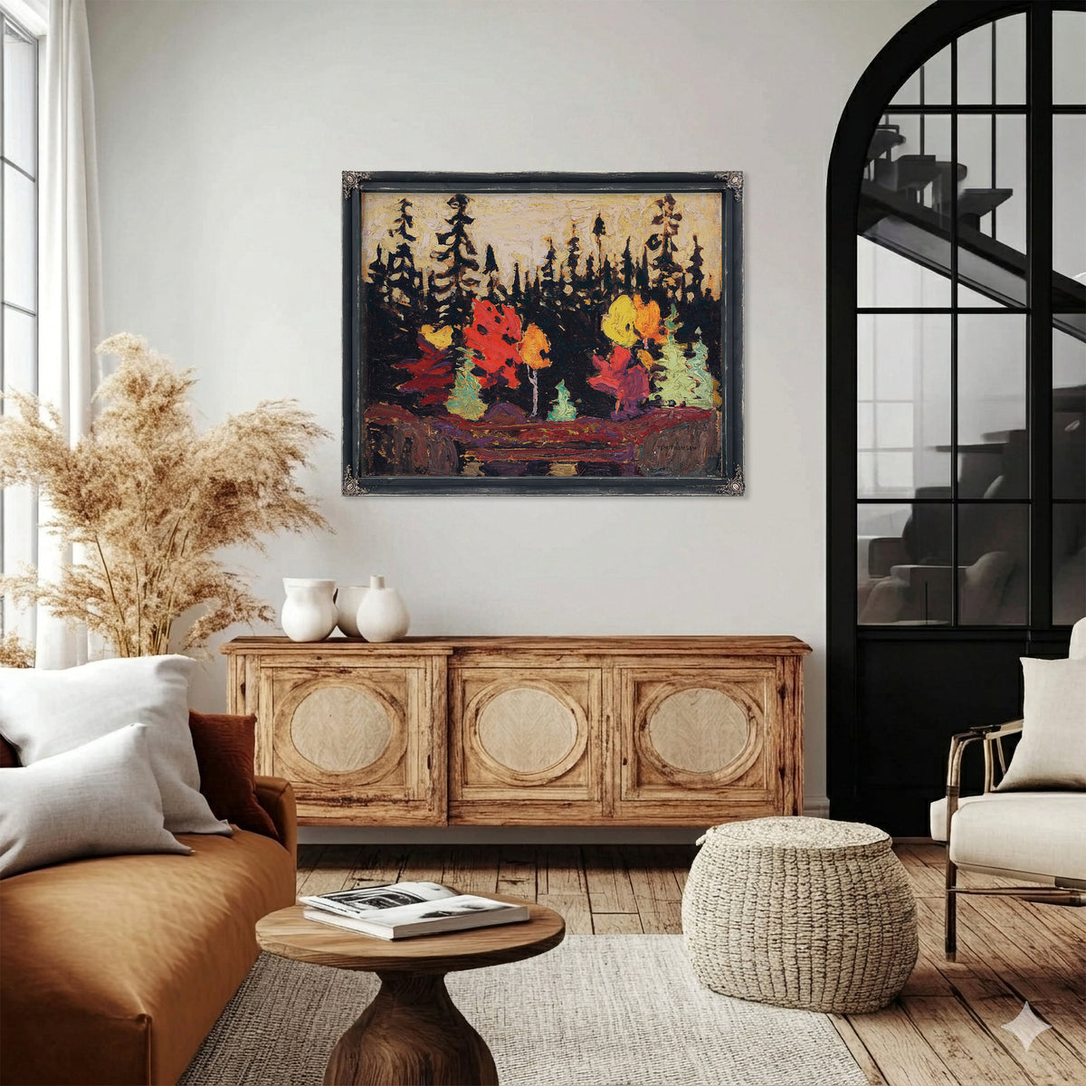 Thomson Black Spruce Maple Google Art 02 By Tom Thomson