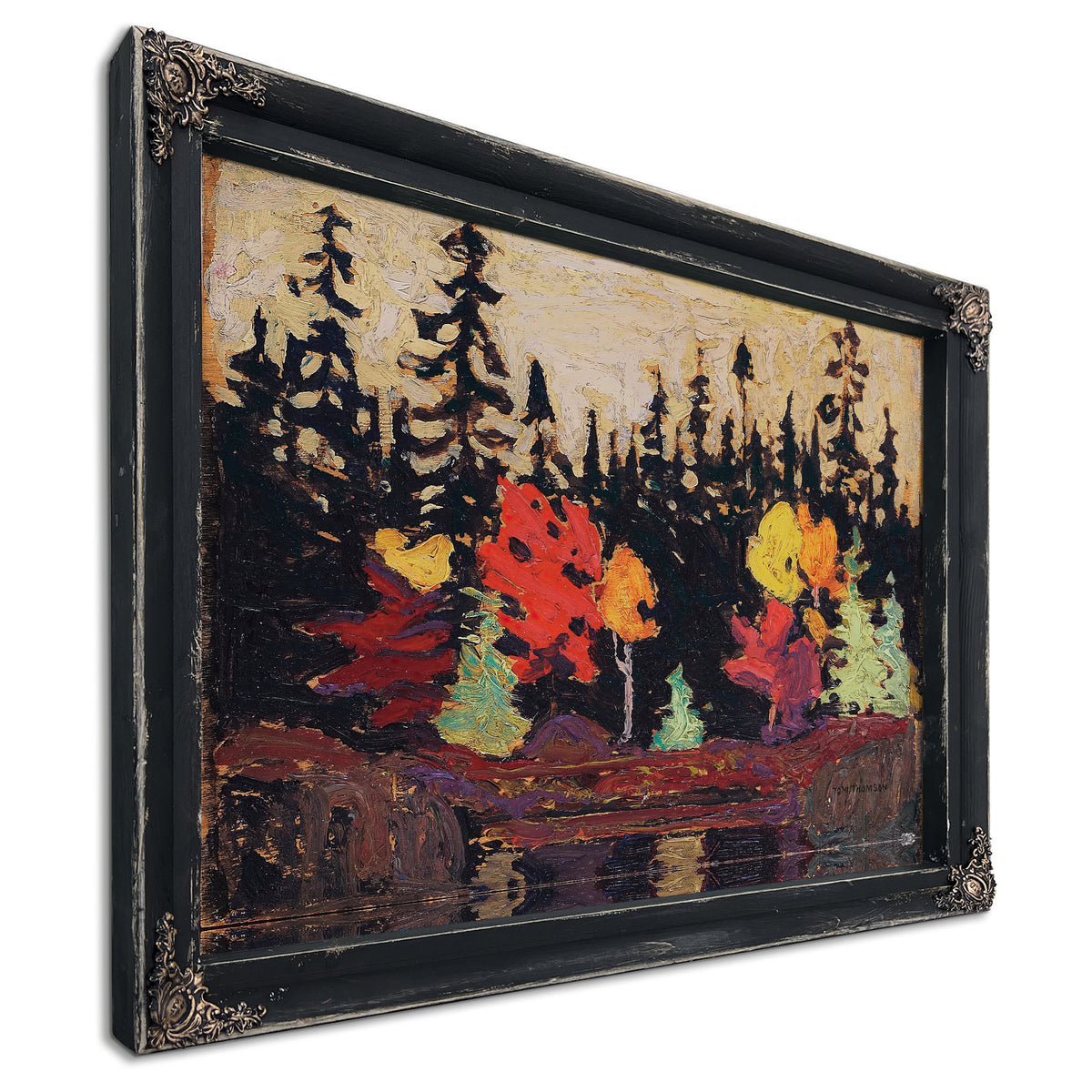 Thomson Black Spruce Maple Google Art 02 By Tom Thomson