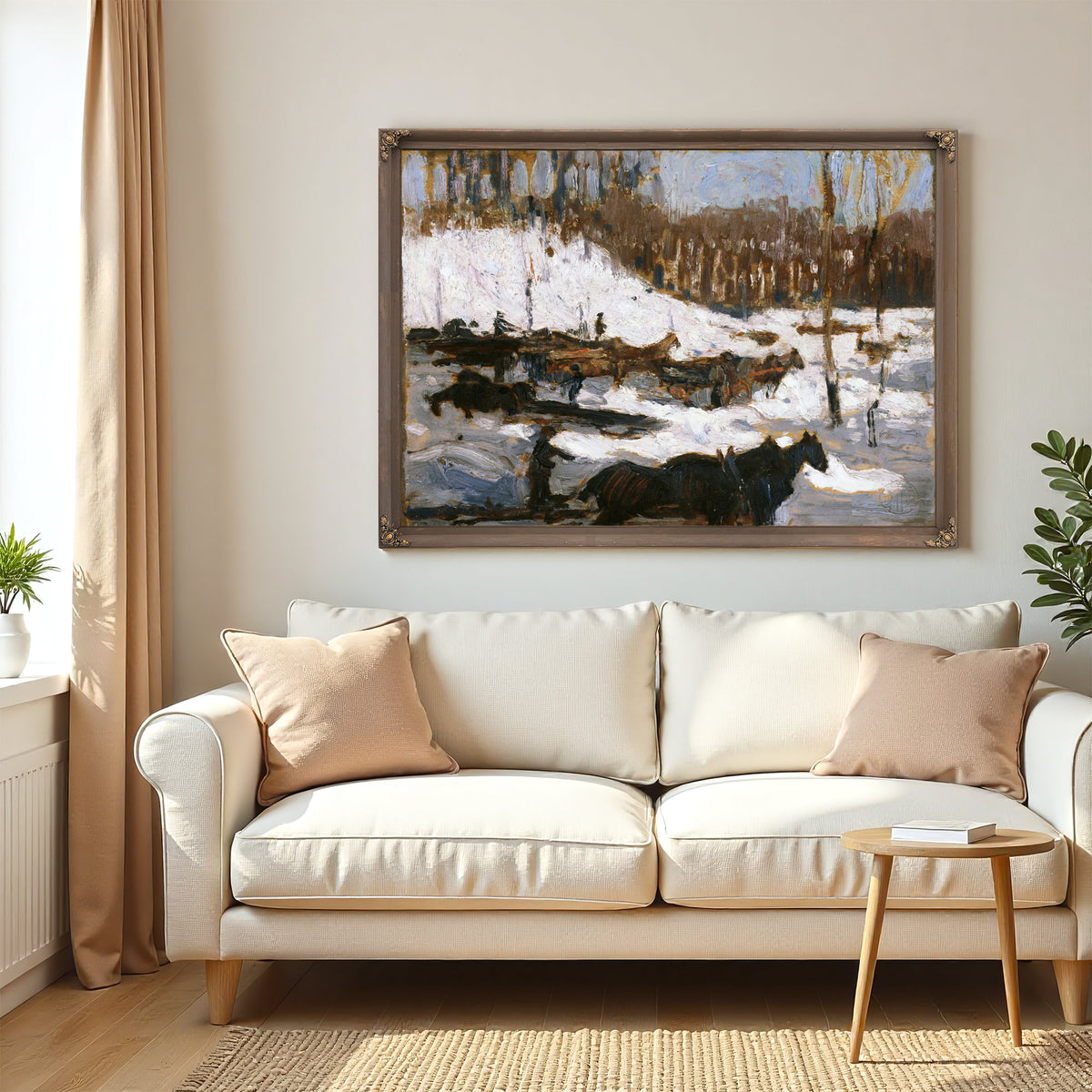 Thomson Logging Spring Algonquin Park 02 By Tom Thomson