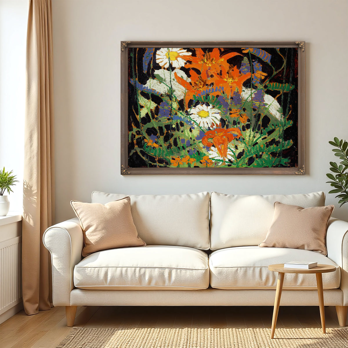 Thomson Marguerites Wood Lillies Vetch 02 By Tom Thomson
