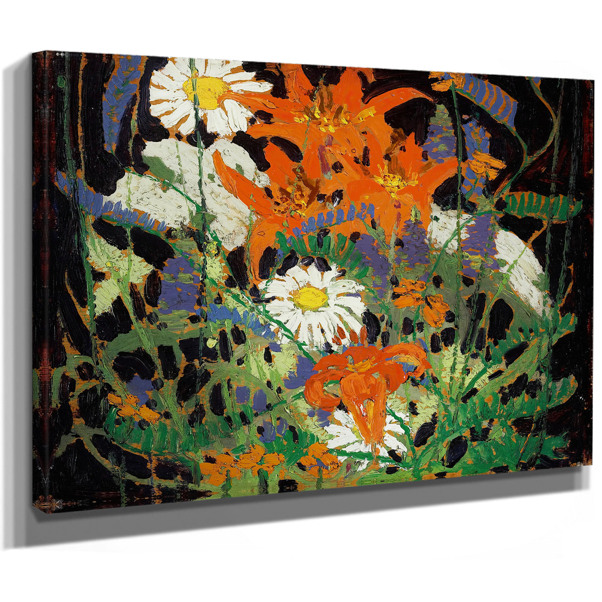 Thomson Marguerites Wood Lillies Vetch 02 By Tom Thomson