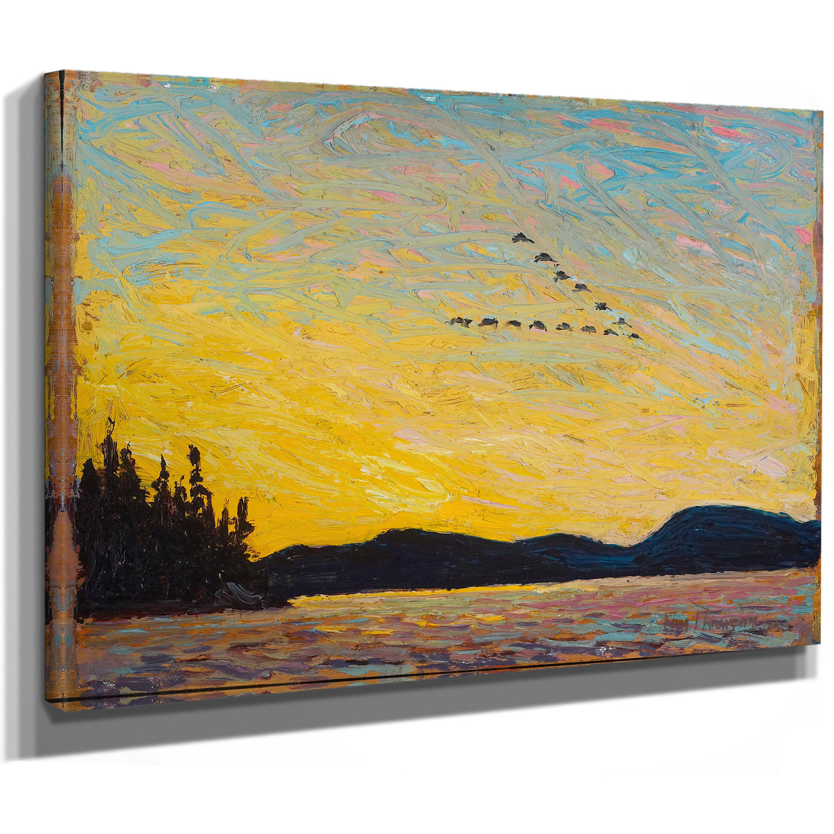 Thomson Round Lake Mud Bay 02 By Tom Thomson
