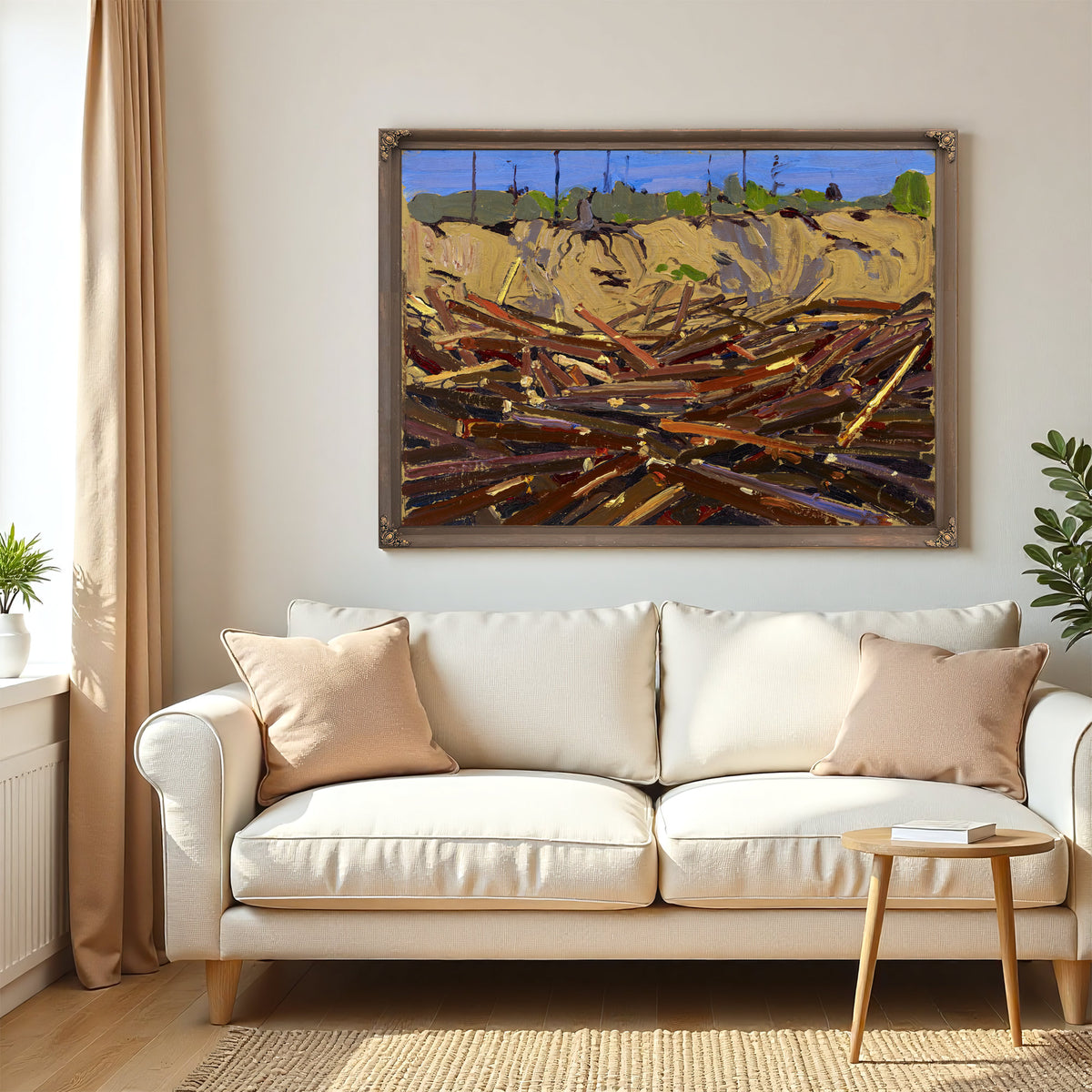 Thomson Sandbank Logs 1916 02 By Tom Thomson