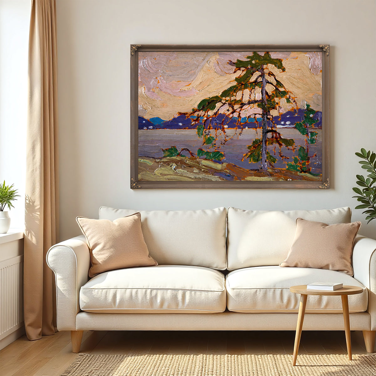 Thomson Sketch the Jack Pine 02 By Tom Thomson