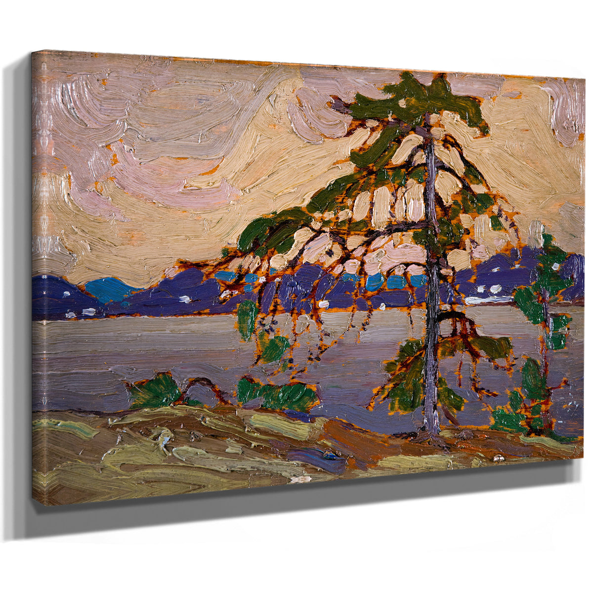 Thomson Sketch the Jack Pine 02 By Tom Thomson