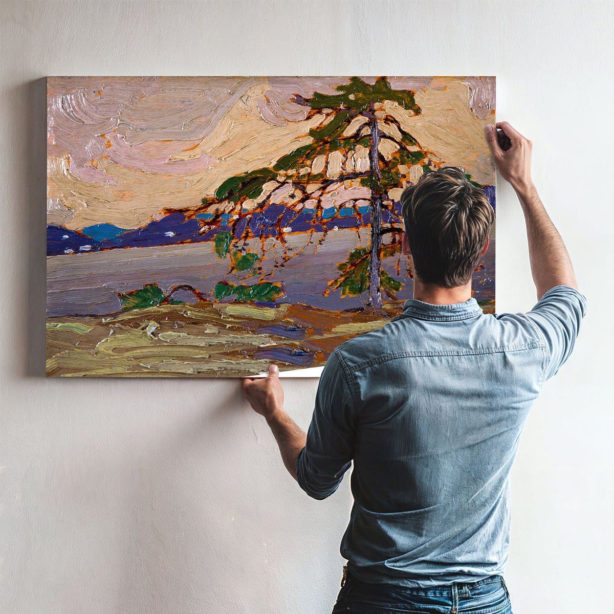 Thomson Sketch the Jack Pine 02 By Tom Thomson
