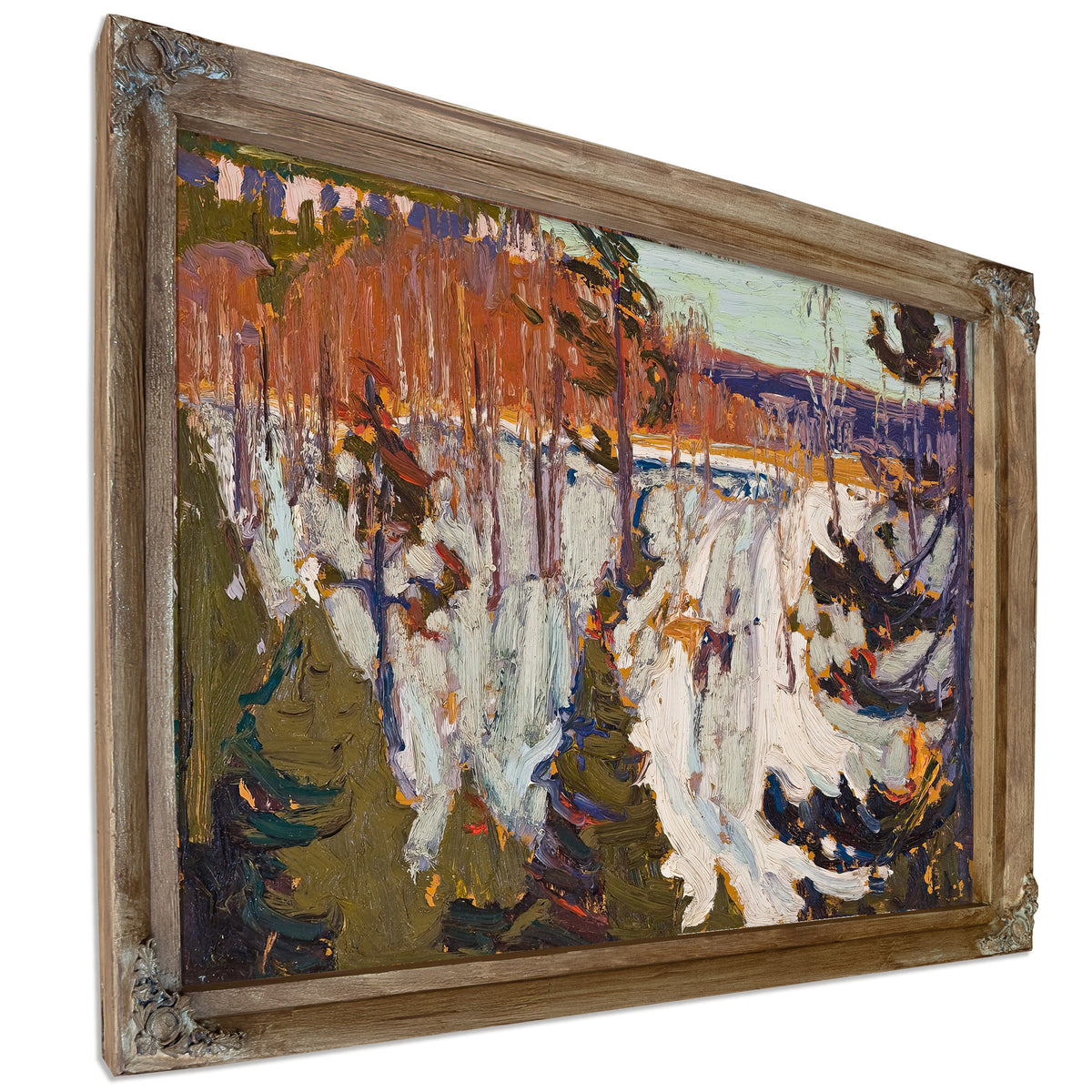 Thomson Snow Bank 02 By Tom Thomson