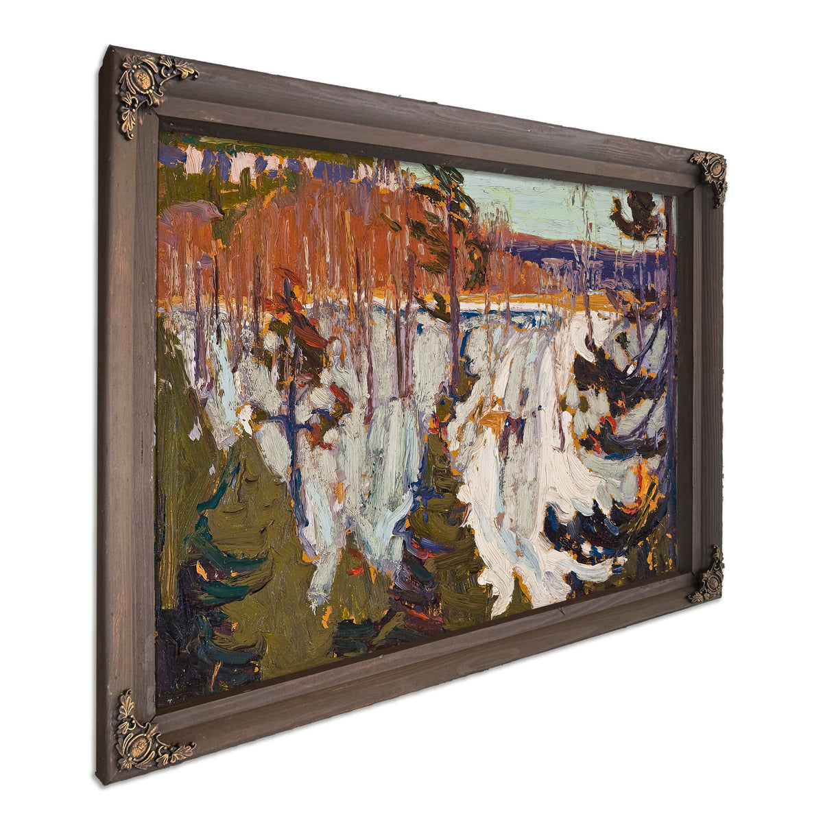 Thomson Snow Bank 02 By Tom Thomson