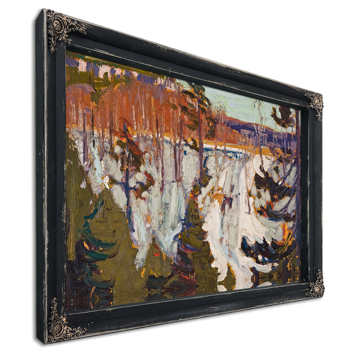 Thomson Snow Bank 02 By Tom Thomson