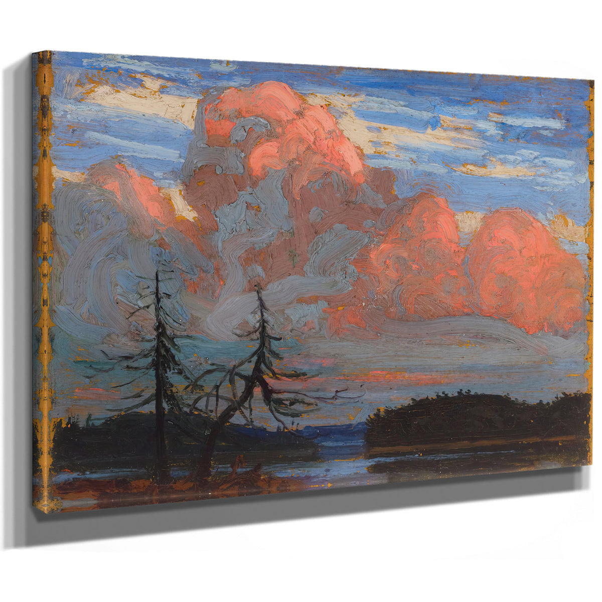 Thomson Sunset Algonquin Park 02 By Tom Thomson