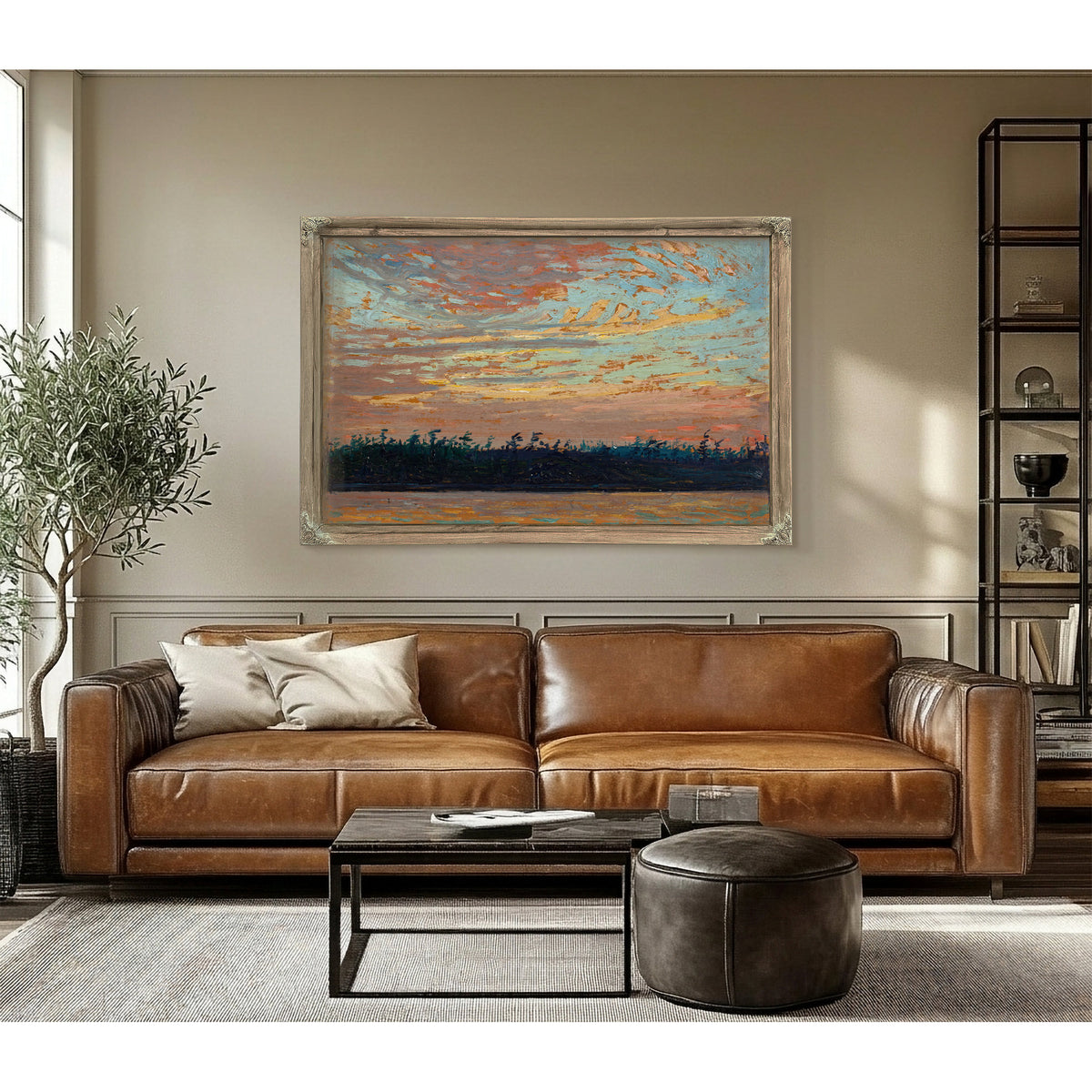 Thomson Sunset Sky 02 By Tom Thomson