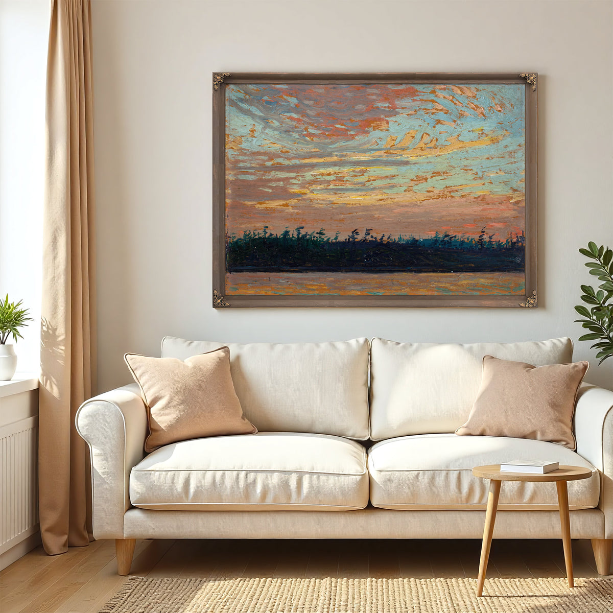 Thomson Sunset Sky 02 By Tom Thomson