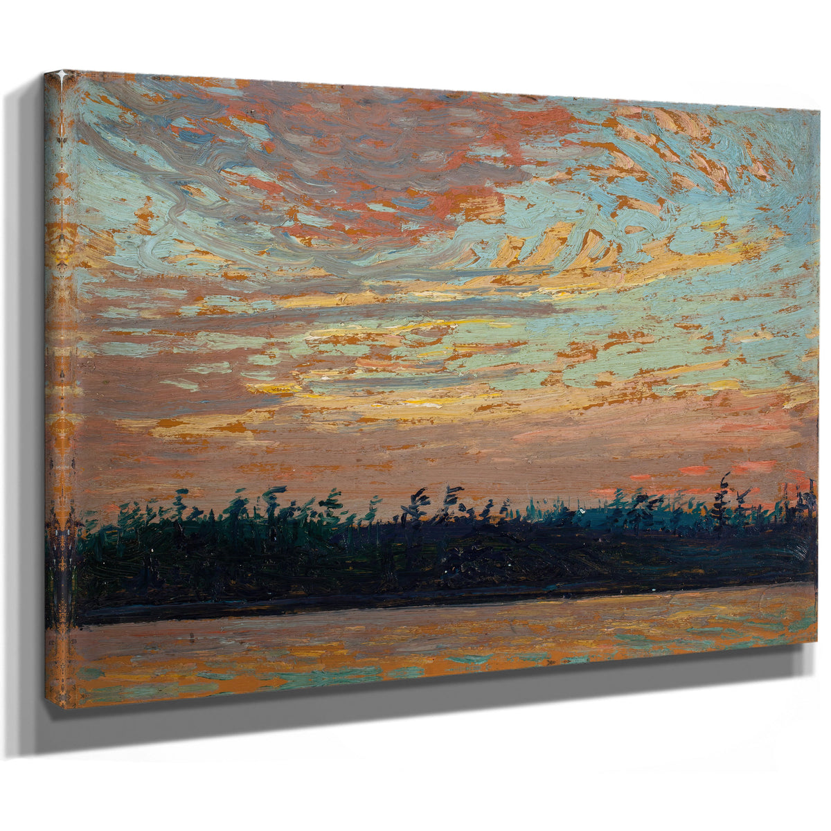 Thomson Sunset Sky 02 By Tom Thomson