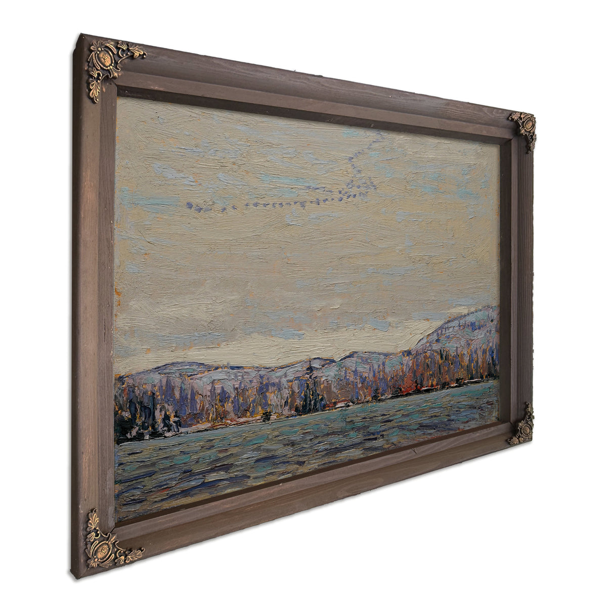 Thomson Wild Geese Sketch Chill 02 By Tom Thomson