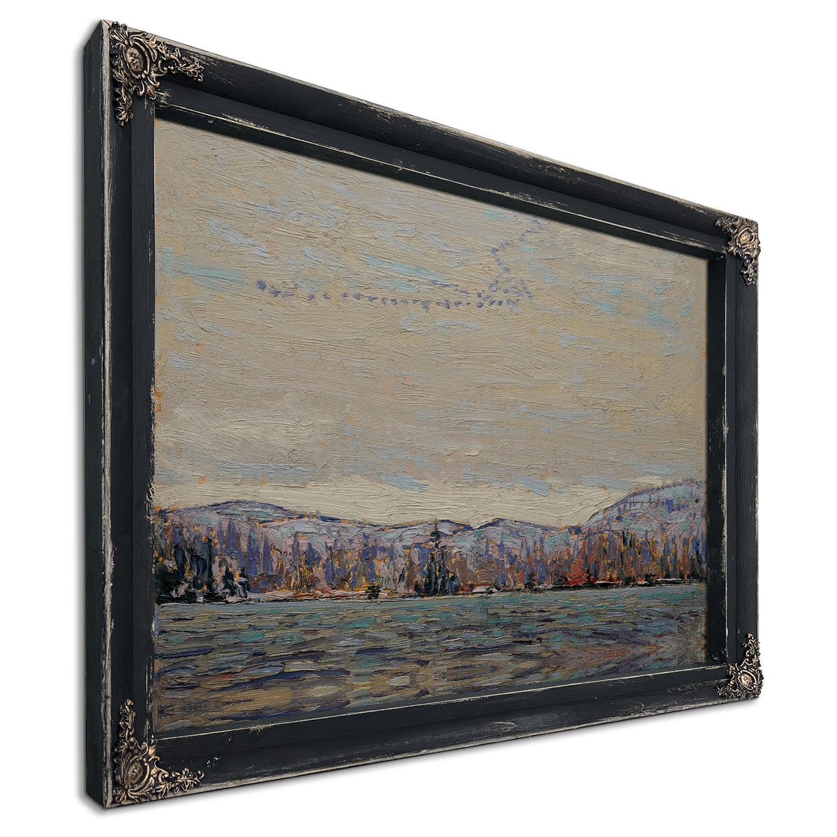 Thomson Wild Geese Sketch Chill 02 By Tom Thomson