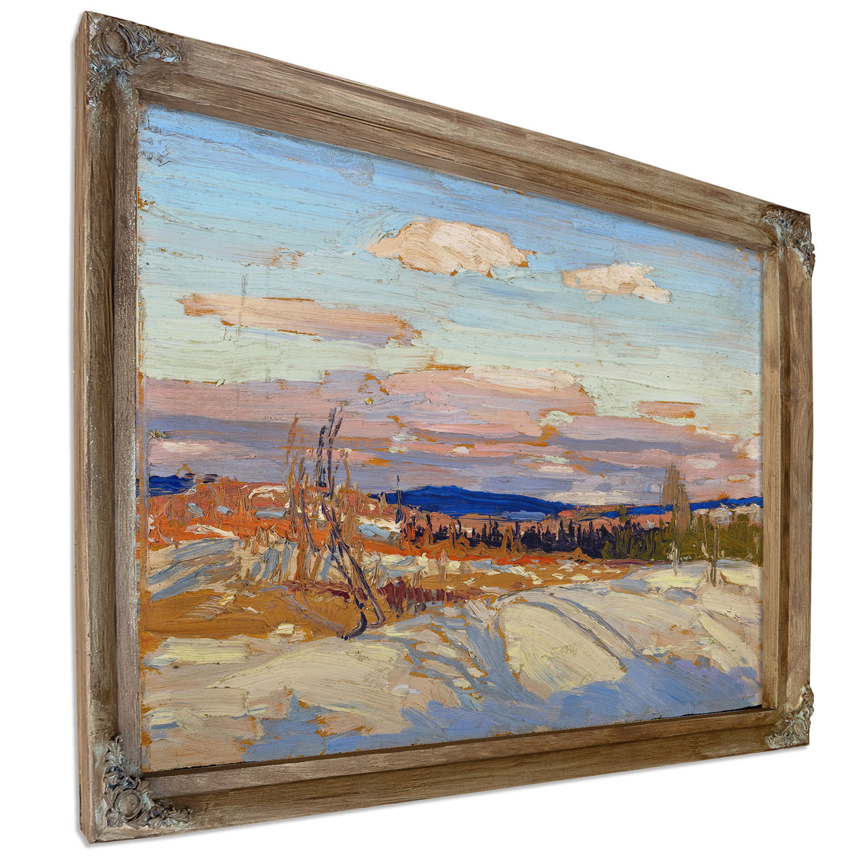 Thomson Winter Sketch in Algonquin 02 By Tom Thomson