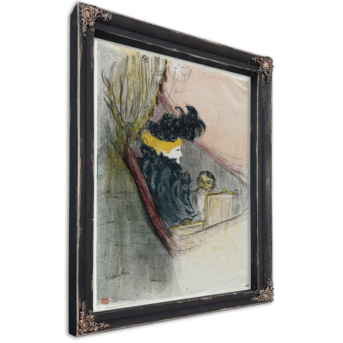 A Princely Idyl Clara Ward By Toulouse Lautrec
