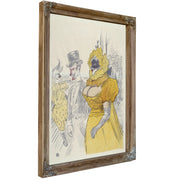 Affiche Au Bal Des Etudiants By Toulouse Lautrec
