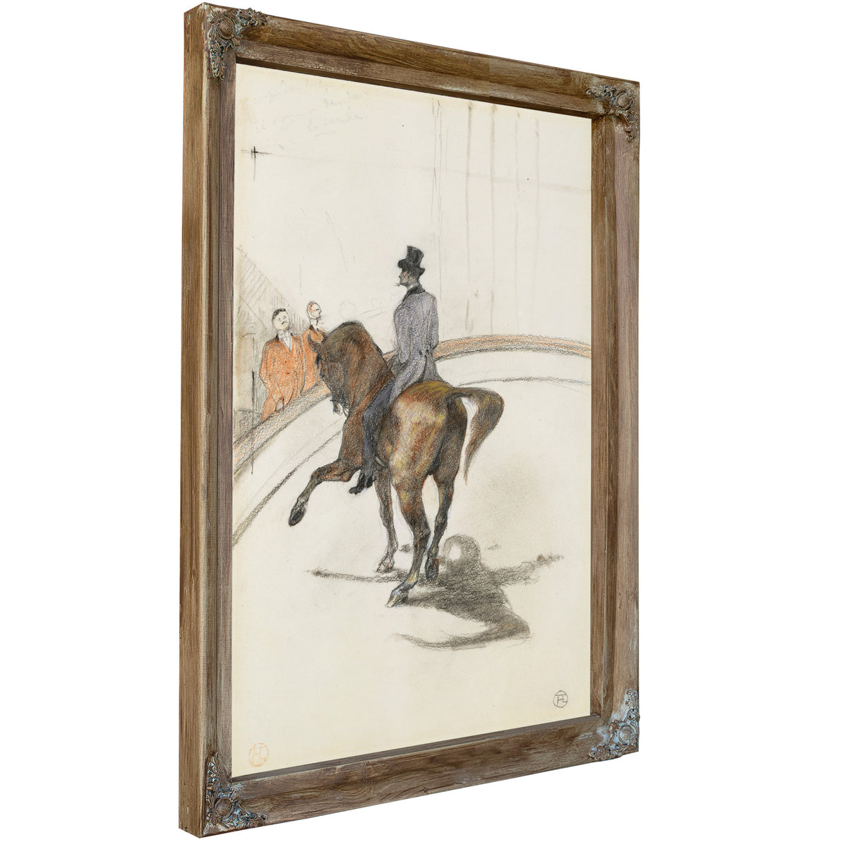 At Circus Spanish Walk Au Cirque le By Toulouse Lautrec