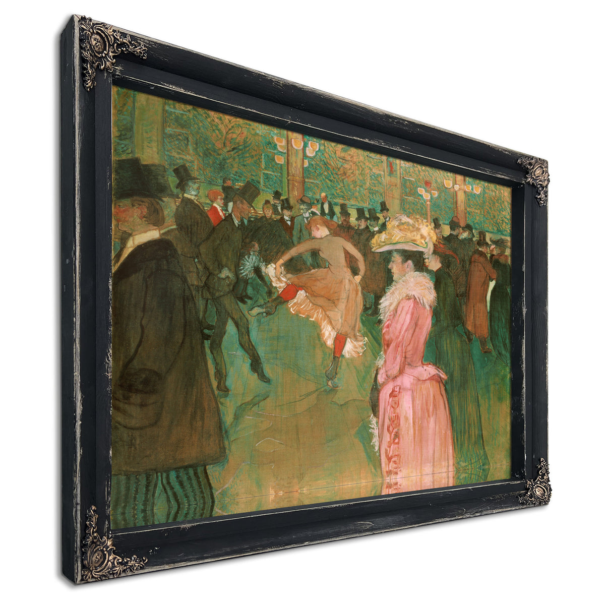 At Moulin Rouge Dance By Toulouse Lautrec