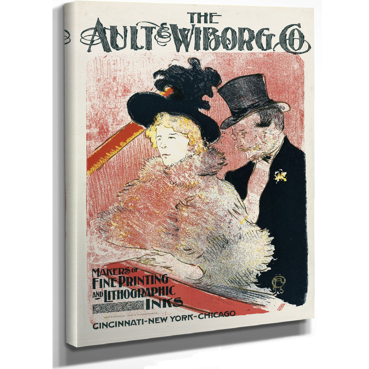 Ault Wiborg Ad By Toulouse Lautrec