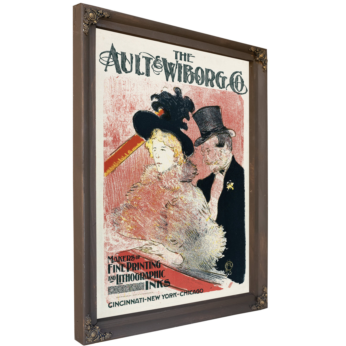 Ault Wiborg Ad By Toulouse Lautrec